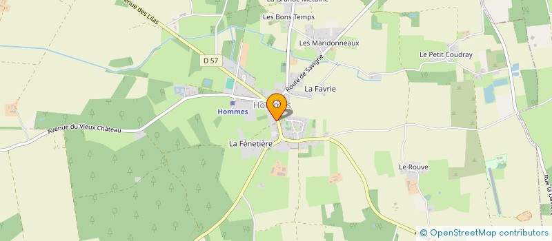 localisation de l'entreprise SCI ULMUS  HOMMES