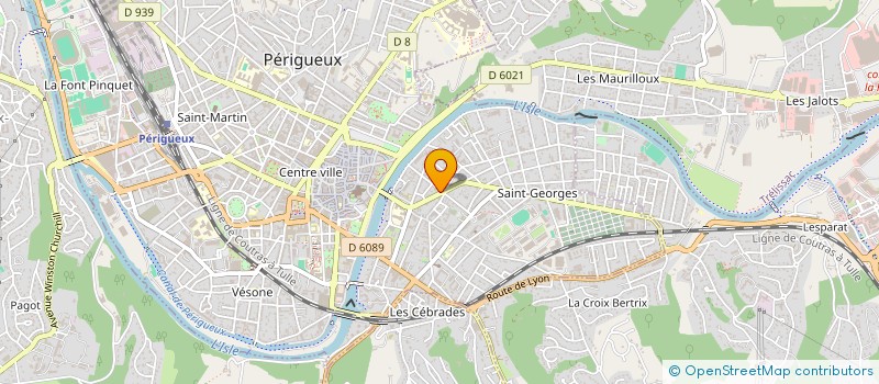 localisation de l'entreprise SCI ULTIMA à PERIGUEUX