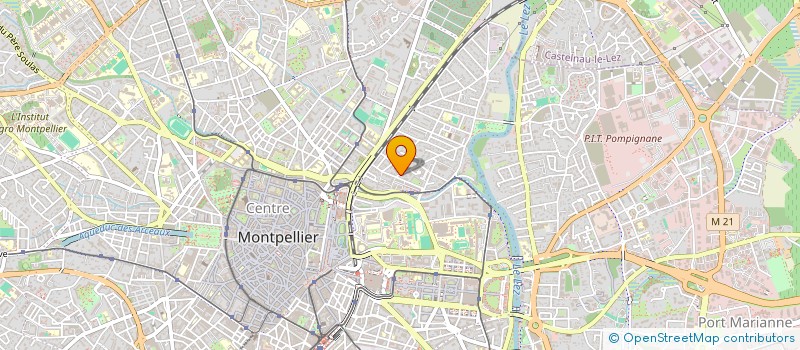 localisation de l'entreprise SCI ULYSSE à MONTPELLIER