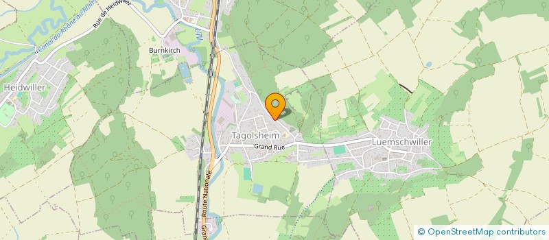 localisation de l'entreprise SCI ULYSSE  MULHOUSE