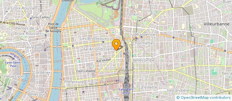 localisation de l'entreprise SCI ULYSSE  LYON