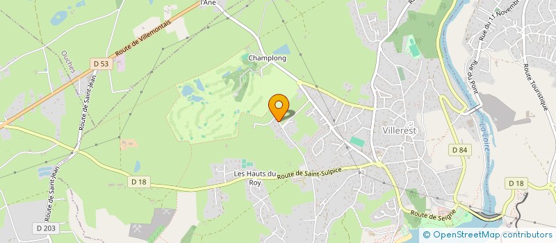 localisation de l'entreprise SCI ULYSSE  MABLY