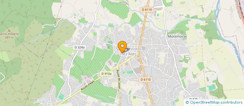 localisation de l'entreprise SCI ULYSSE à SAINT-CHRISTOL-LES-ALES