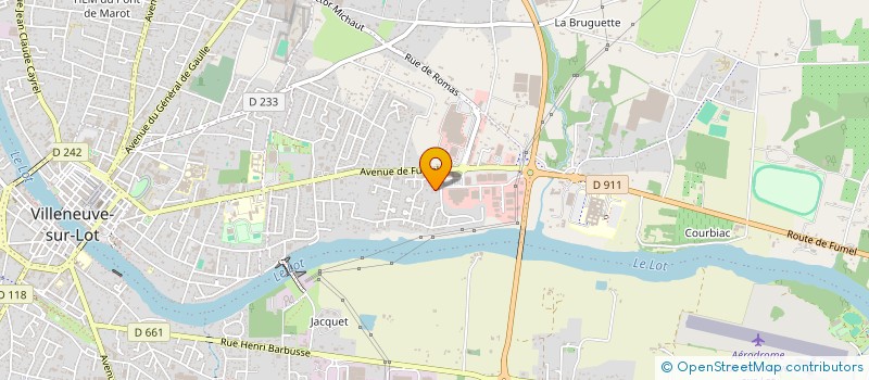 localisation de l'entreprise SCI ULYSSE  VILLENEUVE-SUR-LOT