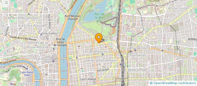 localisation de l'entreprise SCI ULYSSE  LYON