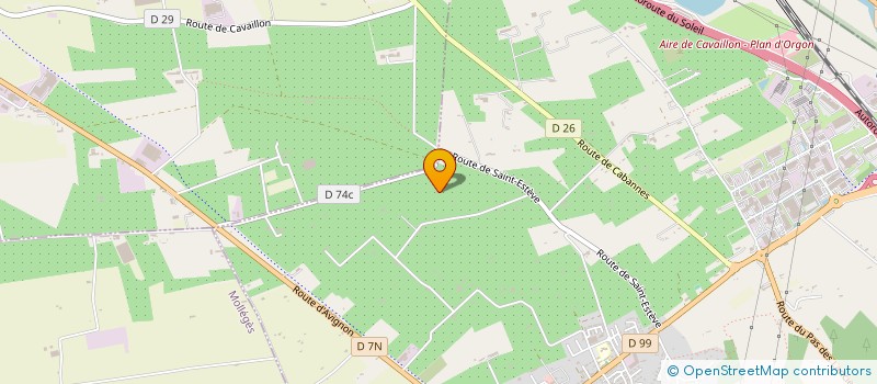 localisation de l'entreprise SCI ULYSSE à PLAN-D'ORGON