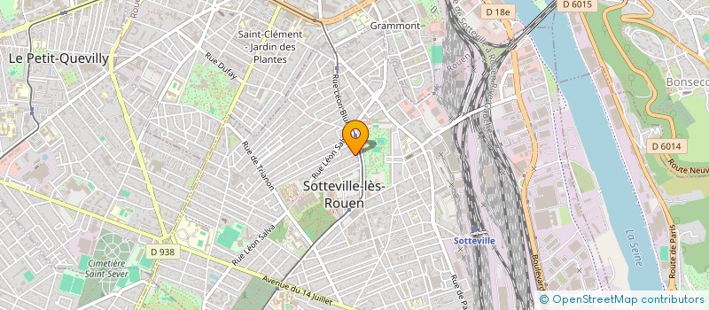 localisation de l'entreprise SCI ULYSSE à SOTTEVILLE-LES-ROUEN