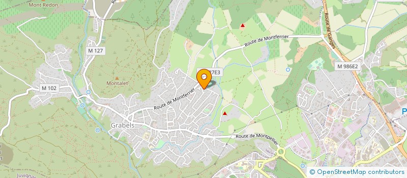 localisation de l'entreprise SCI ULYSSE  GRABELS