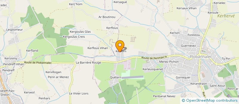 localisation de l'entreprise SCI ULYSSE  PLOBANNALEC-LESCONIL