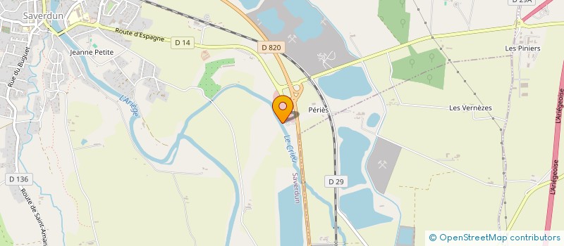 localisation de l'entreprise SCI ULYSSE DU CRIEU à MONTAUT
