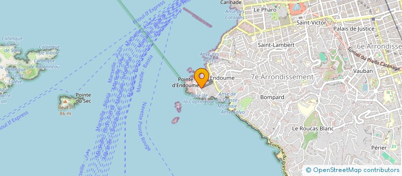 localisation de l'entreprise SCI ULYSSE ET MAGELLAN à MARSEILLE
