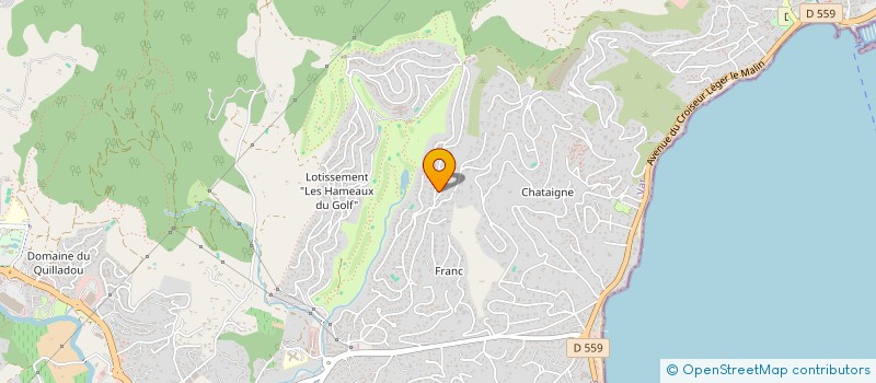 localisation de l'entreprise SCI UM 22 à SAINTE-MAXIME