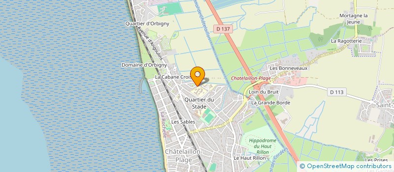 localisation de l'entreprise SCI UMA à CHATELAILLON-PLAGE