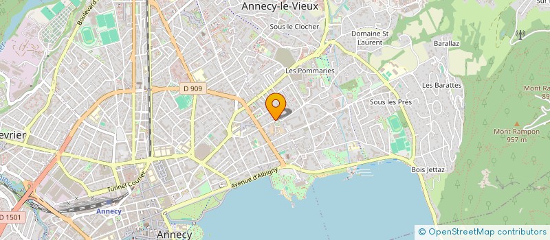 localisation de l'entreprise SCI UMA  ANNECY