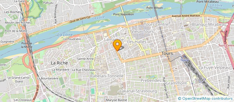 localisation de l'entreprise SCI UMA AND CO  TOURS