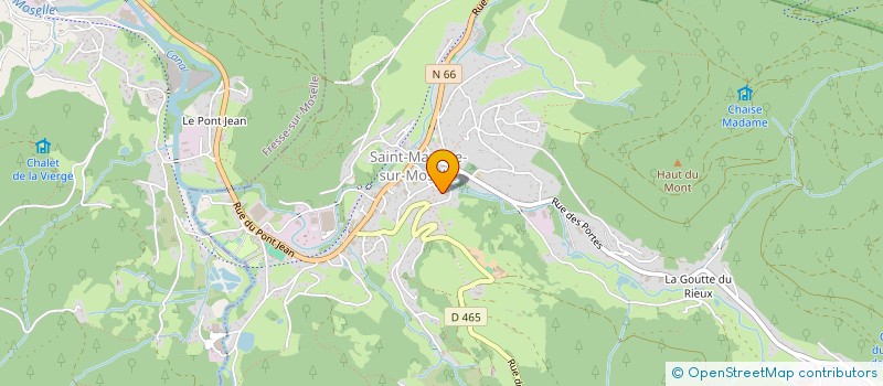 localisation de l'entreprise SCI UMABEL  SAINT-MAURICE-SUR-MOSELLE