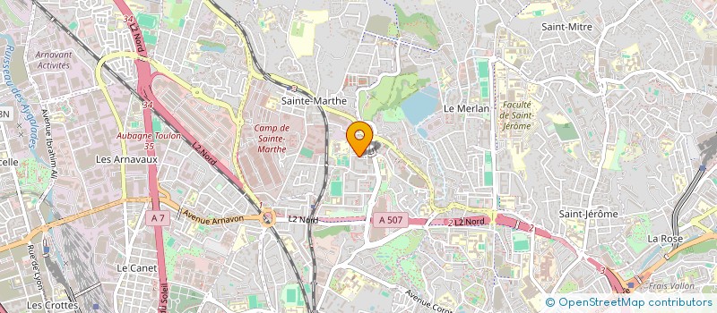 localisation de l'entreprise SCI UMIT BERRIN à MARSEILLE