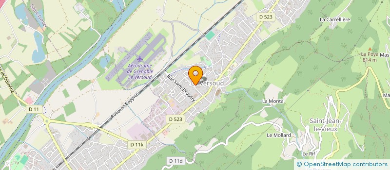 localisation de l'entreprise SCI UMN ME DI GRAZIA  LE VERSOUD