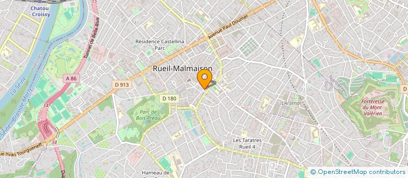 localisation de l'entreprise SCI UMPA à RUEIL-MALMAISON