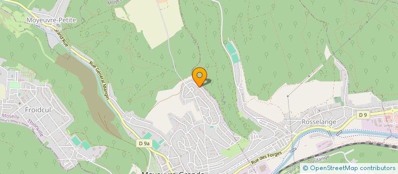 localisation de l'entreprise SCI UMY  MOYEUVRE-GRANDE