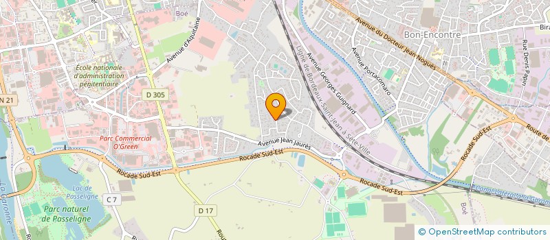 localisation de l'entreprise SCI UN BEAU MATIN  BOE