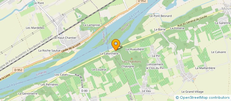 localisation de l'entreprise SCI UN COIN POUR 2  MOSNES