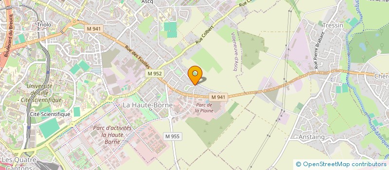 localisation de l'entreprise SCI UN COMTE A DEUX à VILLENEUVE-D'ASCQ