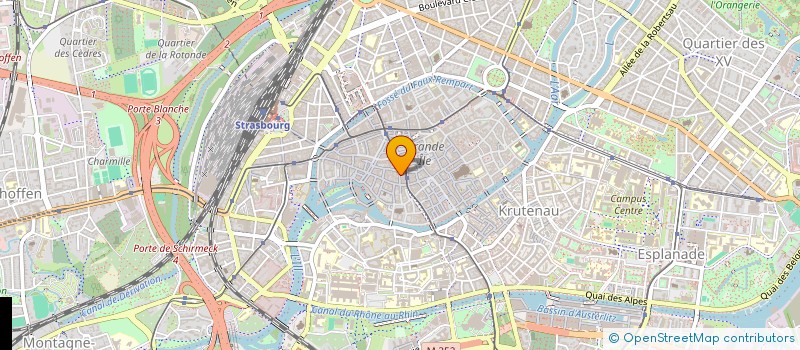 localisation de l'entreprise SCI UN DE TROYES  STRASBOURG