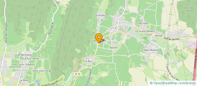 localisation de l'entreprise SCI UN DEUX TROIS SOLEIL à VIRE