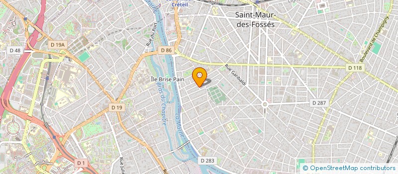 localisation de l'entreprise SCI UN PETIT CHOUIA à SAINT-MAUR-DES-FOSSES