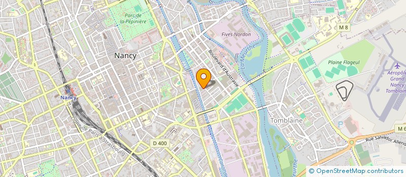 localisation de l'entreprise SCI UN SUR TROIS  NANCY