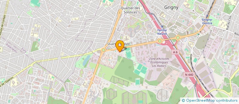 localisation de l'entreprise SCI UN TOIT POUR TOUS  GRIGNY