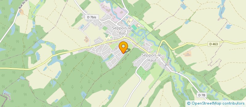 localisation de l'entreprise SCI UNA STORIA IMPORTANTE  SEPPOIS-LE-BAS