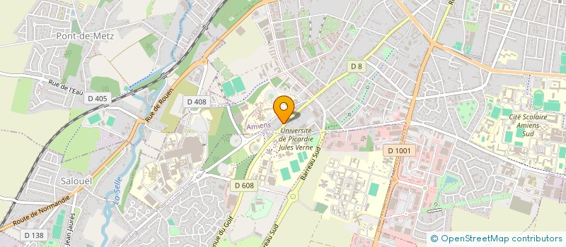 localisation de l'entreprise SCI UNAE à AMIENS
