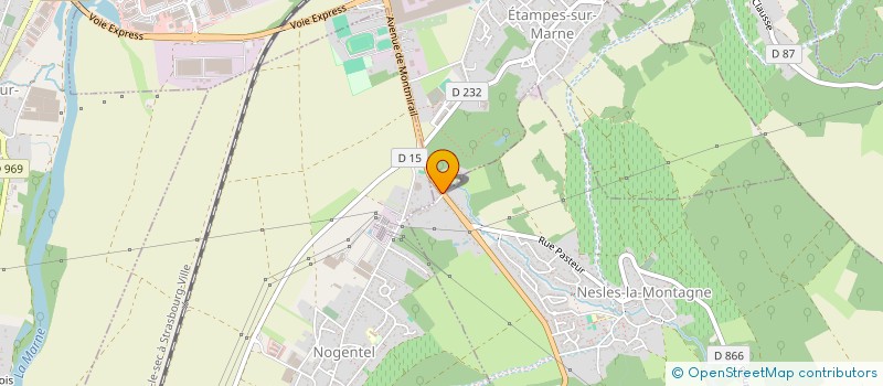 localisation de l'entreprise SCI UNAGI 40  NESLES-LA-MONTAGNE