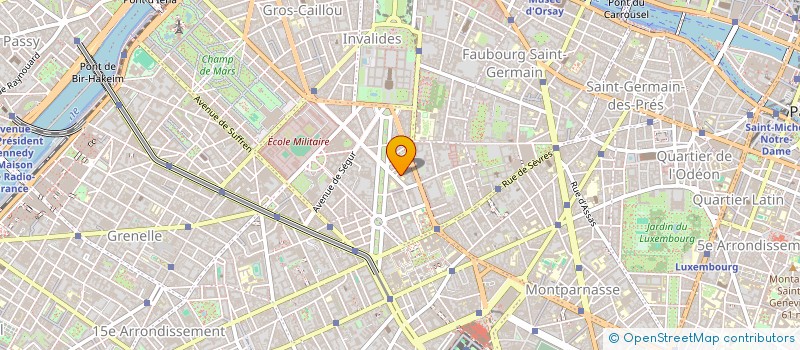 localisation de l'entreprise SCI UNDERGROUND SEVENTIES  PARIS