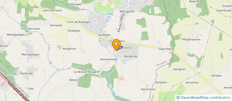 localisation de l'entreprise SCI UNDY  REDENE