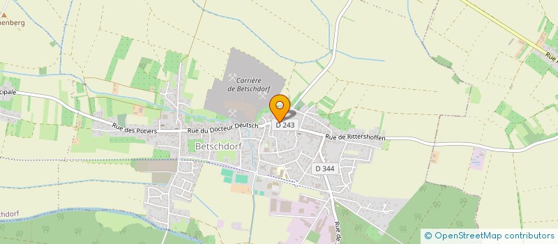 localisation de l'entreprise SCI UNE MAISON A LA CAMPAGNE  BETSCHDORF