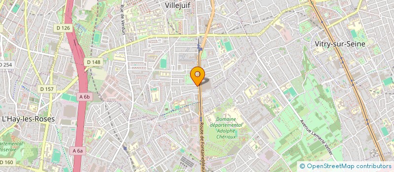 localisation de l'entreprise SCI UNG-LAM à VILLEJUIF