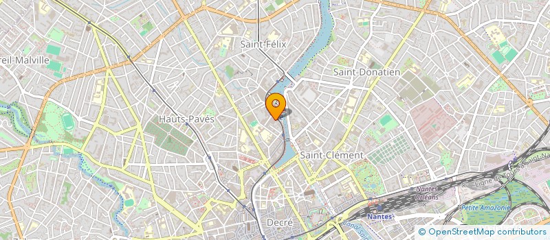 localisation de l'entreprise SCI UNGAVA à NANTES
