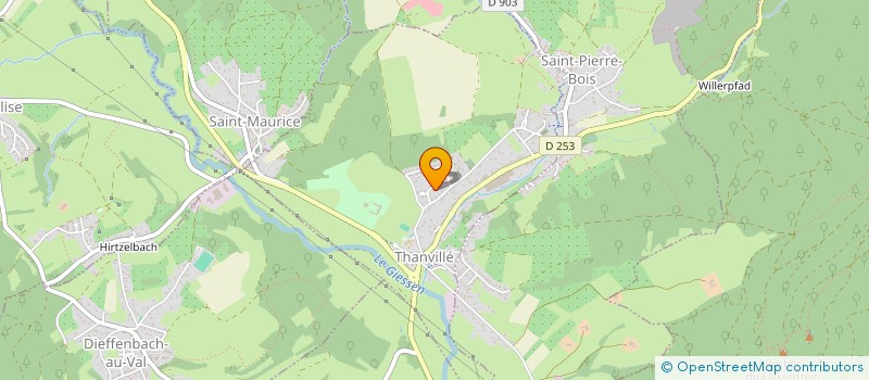 localisation de l'entreprise SCI UNGERSBERG  VILLE