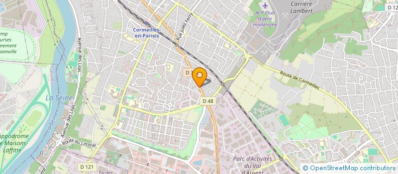 localisation de l'entreprise SCI UNICARS IMMOBILIER  CORMEILLES-EN-PARISIS