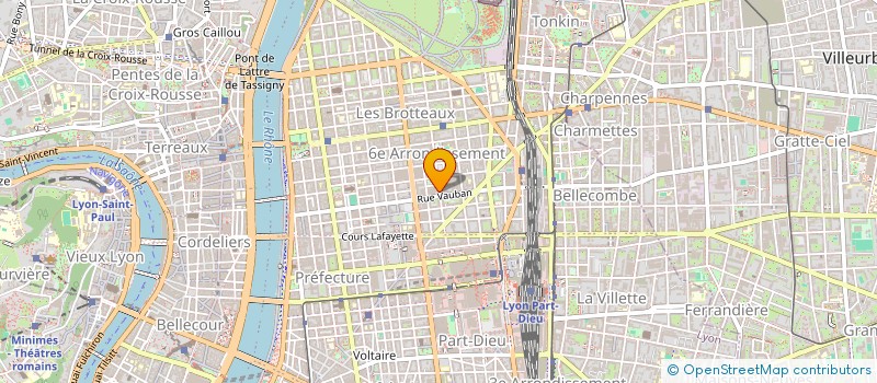 localisation de l'entreprise SCI UNICORN  LYON