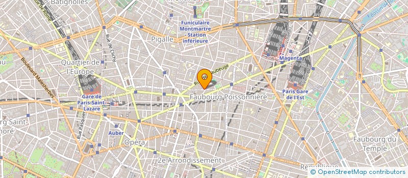 localisation de l'entreprise SCI UNIFREGA  PARIS