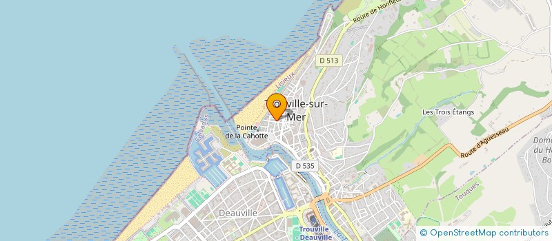 localisation de l'entreprise SCI UNIK à TROUVILLE-SUR-MER