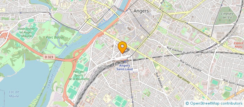 localisation de l'entreprise SCI UNIMIM à ANGERS