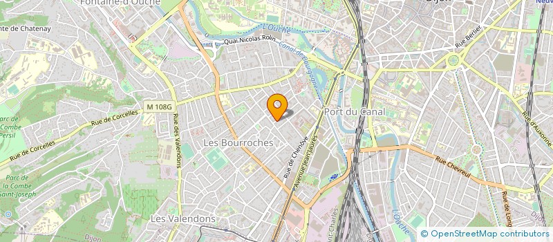 localisation de l'entreprise SCI UNION à DIJON