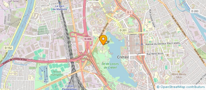 localisation de l'entreprise SCI UNION ASS MUSULMANES CRETEIL à CRETEIL