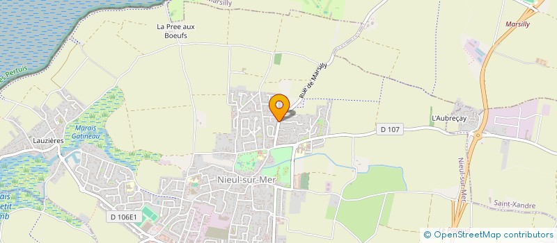 localisation de l'entreprise SCI UNIS VERT  NIEUL-SUR-MER