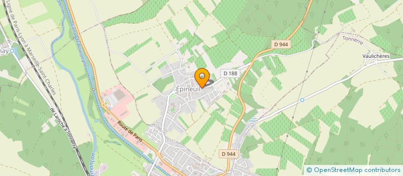 localisation de l'entreprise SCI UNISSON ISSY LES MOULINEAUX  EPINEUIL